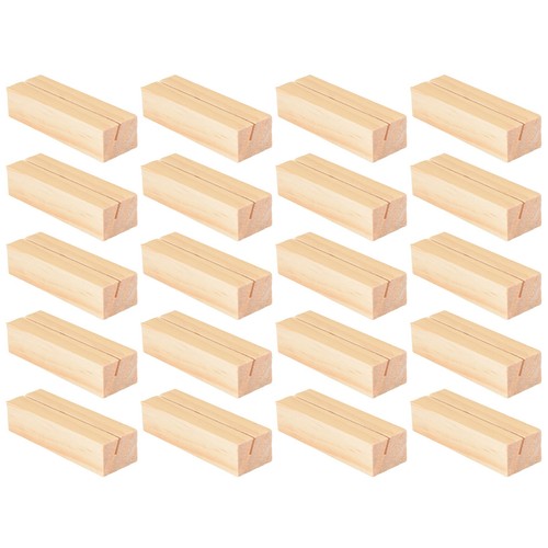Pieces wood place card - pieces,