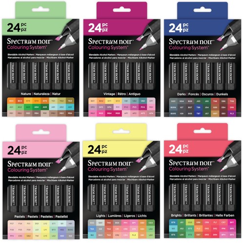 Spectrum noir alcohol markers - noir,