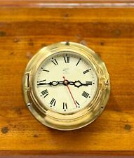 Made in West Germany Vintage Quartz Maritime Antique Schatz Ship Wall Clock