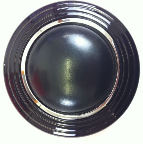 Black steering wheel - black, push
