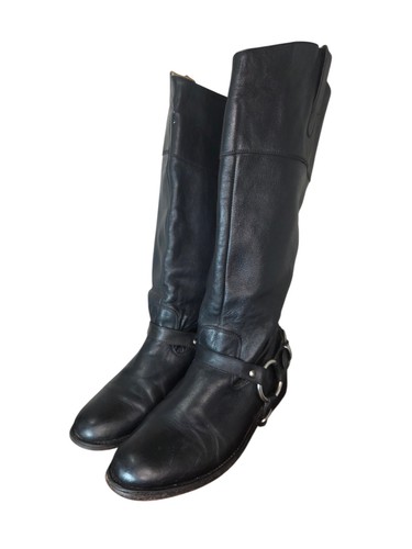Loblan womens black leather - black,