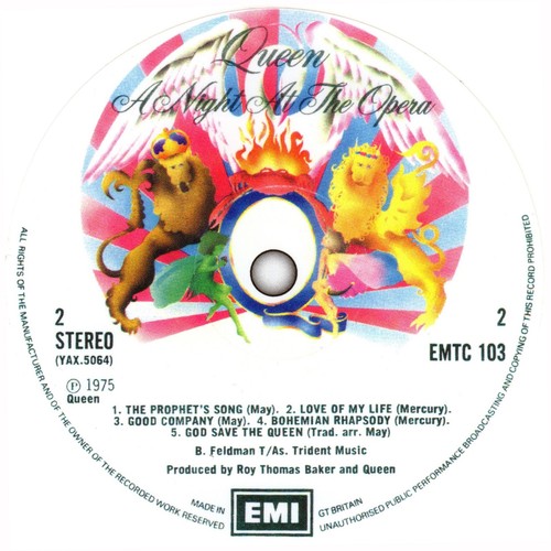 Queen bohemian rhapsody night - queen.,
