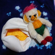 Merry Teddy Bear Chick Thought Cheeky Punkin Head 2000 Japan Limited to 500 20cm