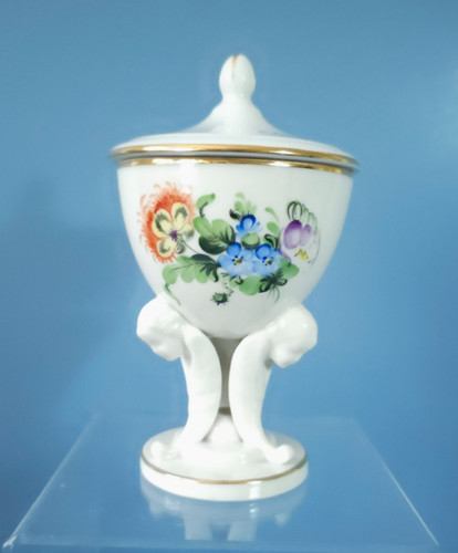 Herend lidded bonbonniere - lidded,