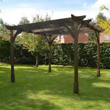 Garden Wooden Gazebo Pergola Kit - Premium Garden Structure - CLEARANCE
