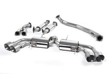 Milltek Primary Cat Back Exhaust 90mm Race Quad Titanium Fits Nissan GTR R35