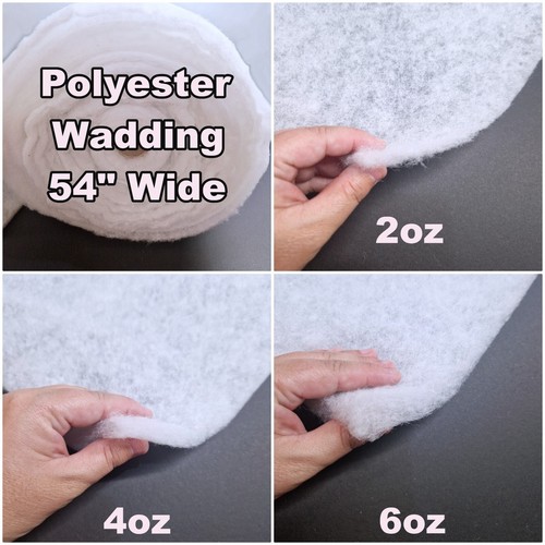 Polyester wadding high loft - polyester,