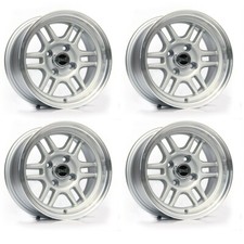 13x7  ET2 Silver Polished Rim Aluminium For  Classic Mini - Wheels Y2966