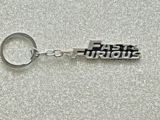 The Fast And Furious Keyring Metal Keychain Car Key Paul Walker 