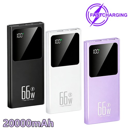 66w 20000mah power bank fast - 20000mah,