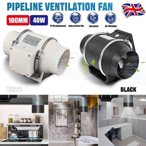 Inline duct fan 100mm - duct,