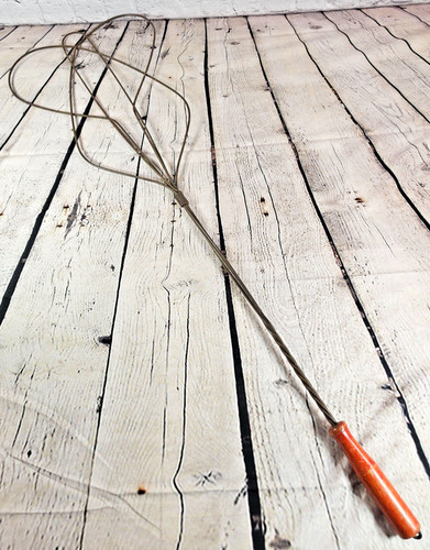 Vintage twisted wire rug - twisted,