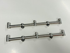 Buzz bars 2 x 3 Rod stainless Steel.  36cm Length,  16mm, Solid, chunky, Carp