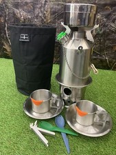 Kelly Kettle SCOUT wax cotton canvas carry bag, BLACK ,BAG ONLY FOR SALE