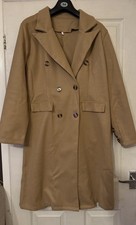 Women's Camel  Double Breasted