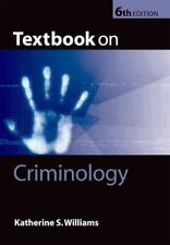 Textbook on Criminology by Williams, Katherine S Paperback Book The Cheap Fast