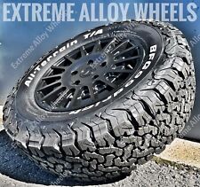 16" Black TM Alloy Wheels Peugeot Boxer 5x118 + BF Goodrich All Terrain Tyre