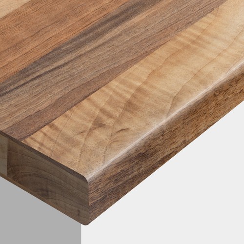 Walnut block laminate - block, kitchen