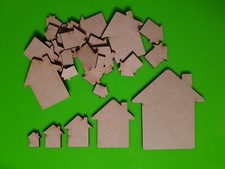 House MDF Craft Shapes Wooden
