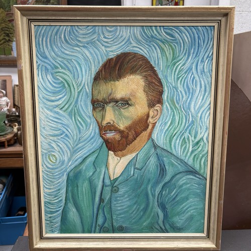 Vintage original oil painting - vintage,