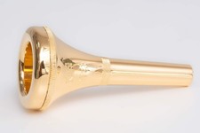 King M21 Mouthpiece For Jazz Tenor Trombone Small Shank – Gold Plated