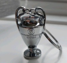 Uefa Champions League Trophy Keychain Football