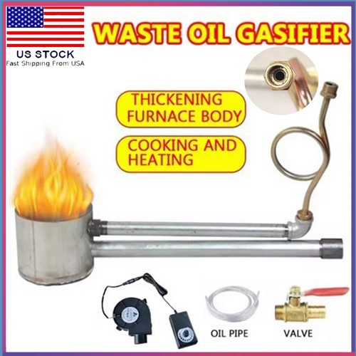 Waste oil burner old motor - burner,