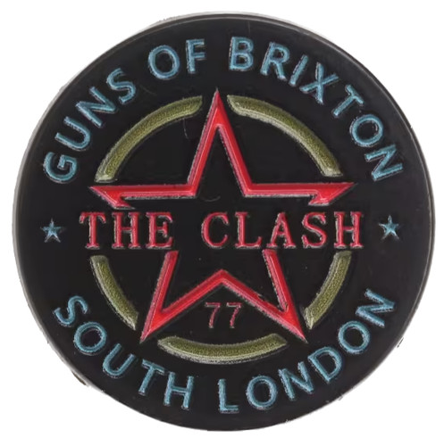 The clash punk enamel - clash,