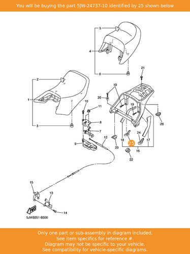 Yamaha damper seat - yamaha,