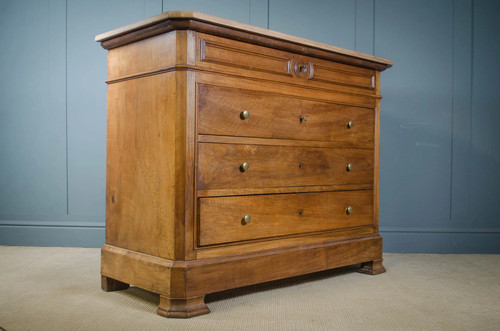 Antique french ash chest - antique, of