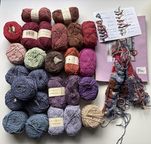 Vintage rowan yarn knitting - rowan,