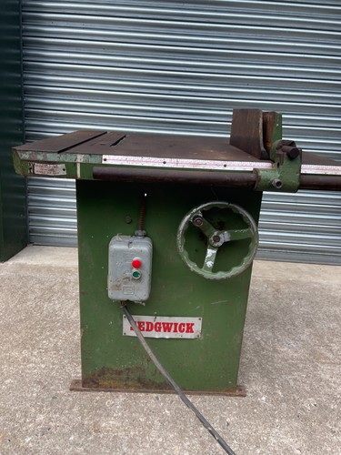 Sedgwick cast iron - table, saw