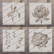 flower stencils