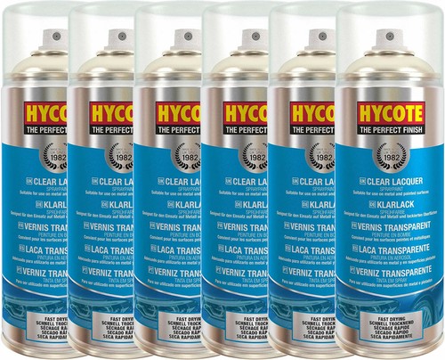 Clear lacquer spray paint - clear,