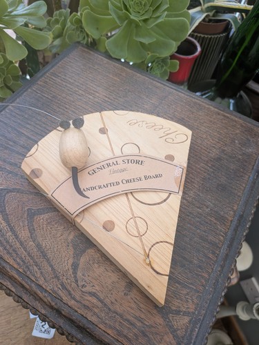 Vintage style wooden - style, wedge