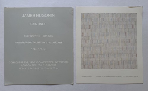 Coracle press james hugonin - /,