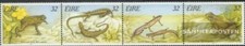 Ireland 909-912 quad strip MNH