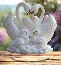 2D FLAT PRINTED Swan Design