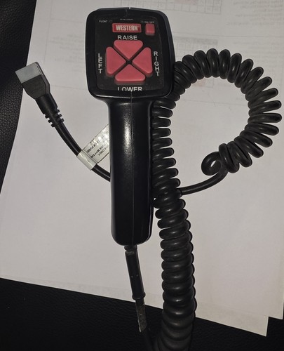 Western snow plow controller - plow,