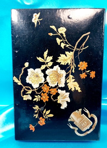 Antique superb lacquered paper - antique,