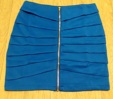 Vera & Lucy Blue Skirt With