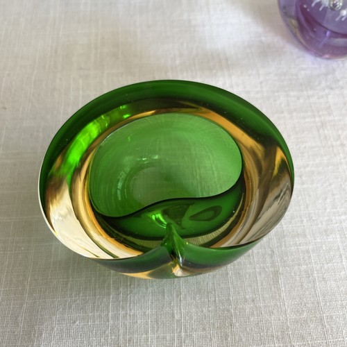 Vintage green amber clear - vintage,