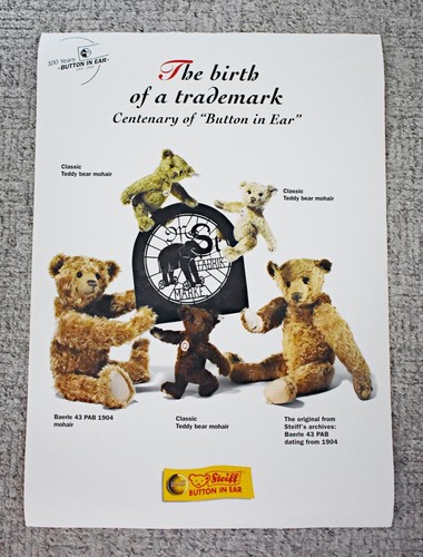 Steiff advertising birth - of, a