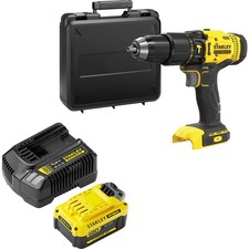 Stanley Fatmax V20 SFMCD711 18v Cordless Combi Drill 1 x 4ah Li-ion