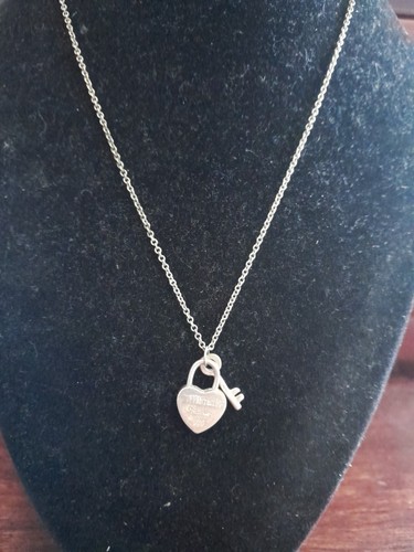 Tiffany silver 925 heart - silver,
