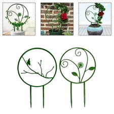 Easily Assembled 6PC Green Climbing Frames Perfect for Any Garden Style