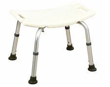 Aluminium Portable Shower Stool Bathroom Seat Chair Bath Light Disability Aid UK