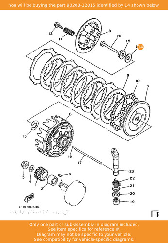 Yamaha washer conical spring - yamaha,