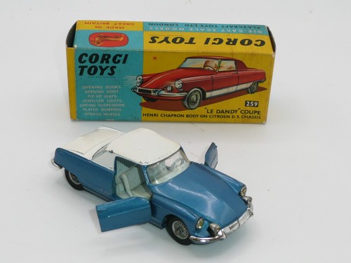Corgi 259 rare blue - blue, &