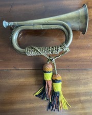 VINTAGE ARMY BRASS BUGLE